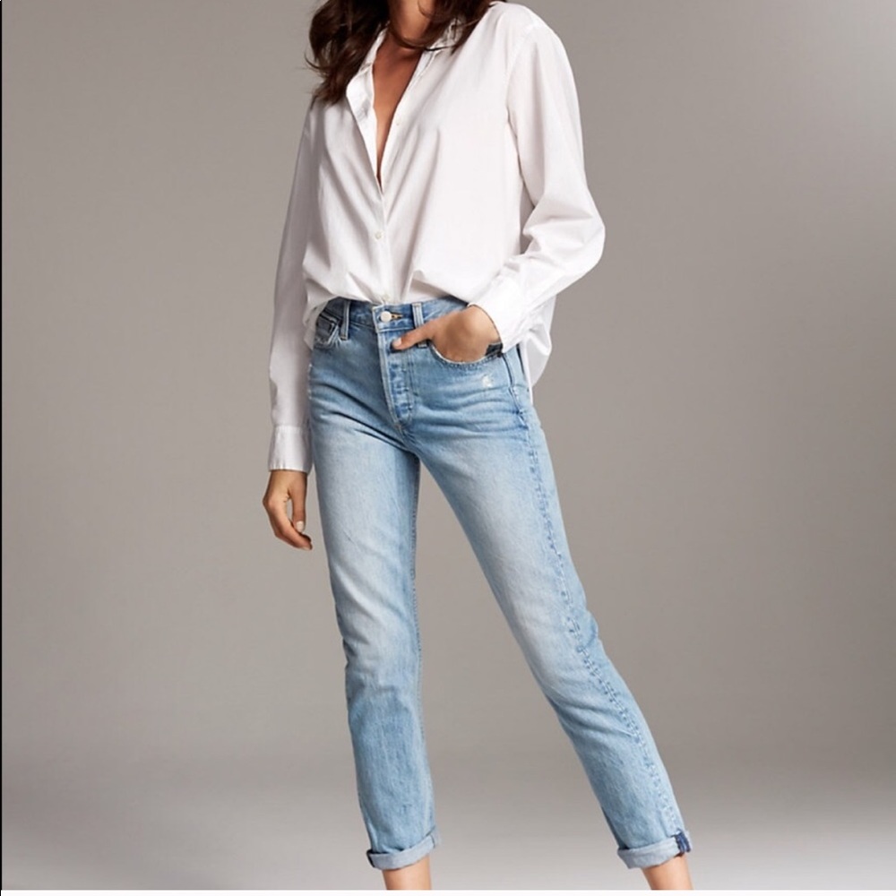 Aritzia Denim Forum ex boyfriend jeans